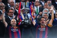 Xavi and Iniesta won everything on offer with Barcelona and Spain